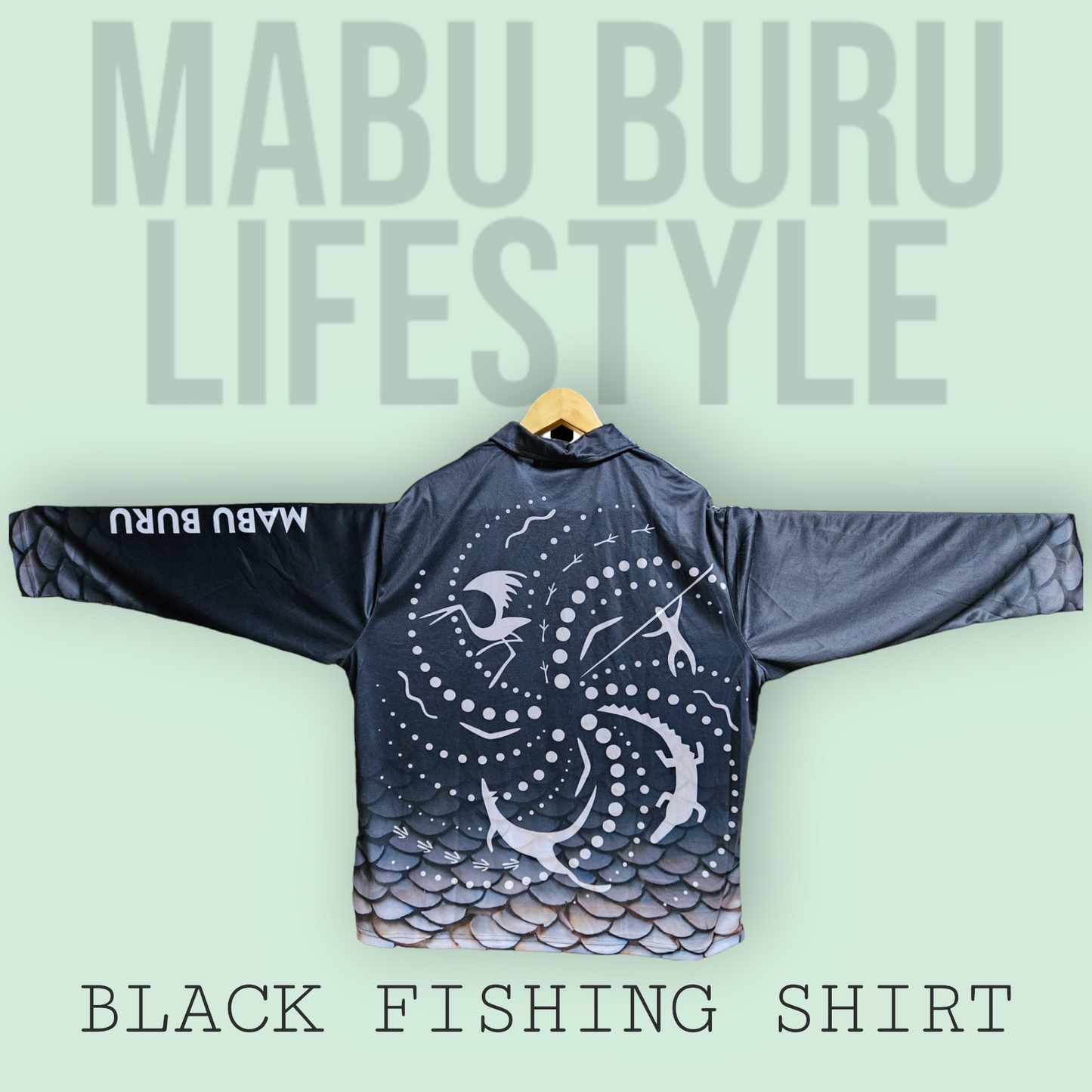 Unisex Polo Fishing shirt - Black Color